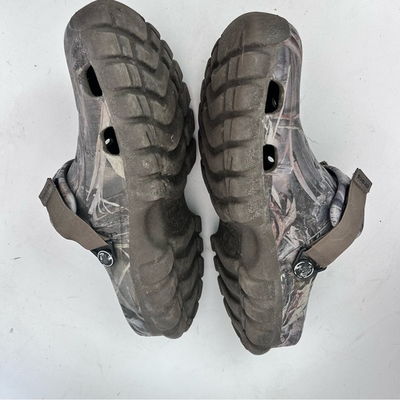 CROCS All-Terrain TrueTimber Camo Clogs Size Mens 8 Womens 10 - Picture 9 of 12